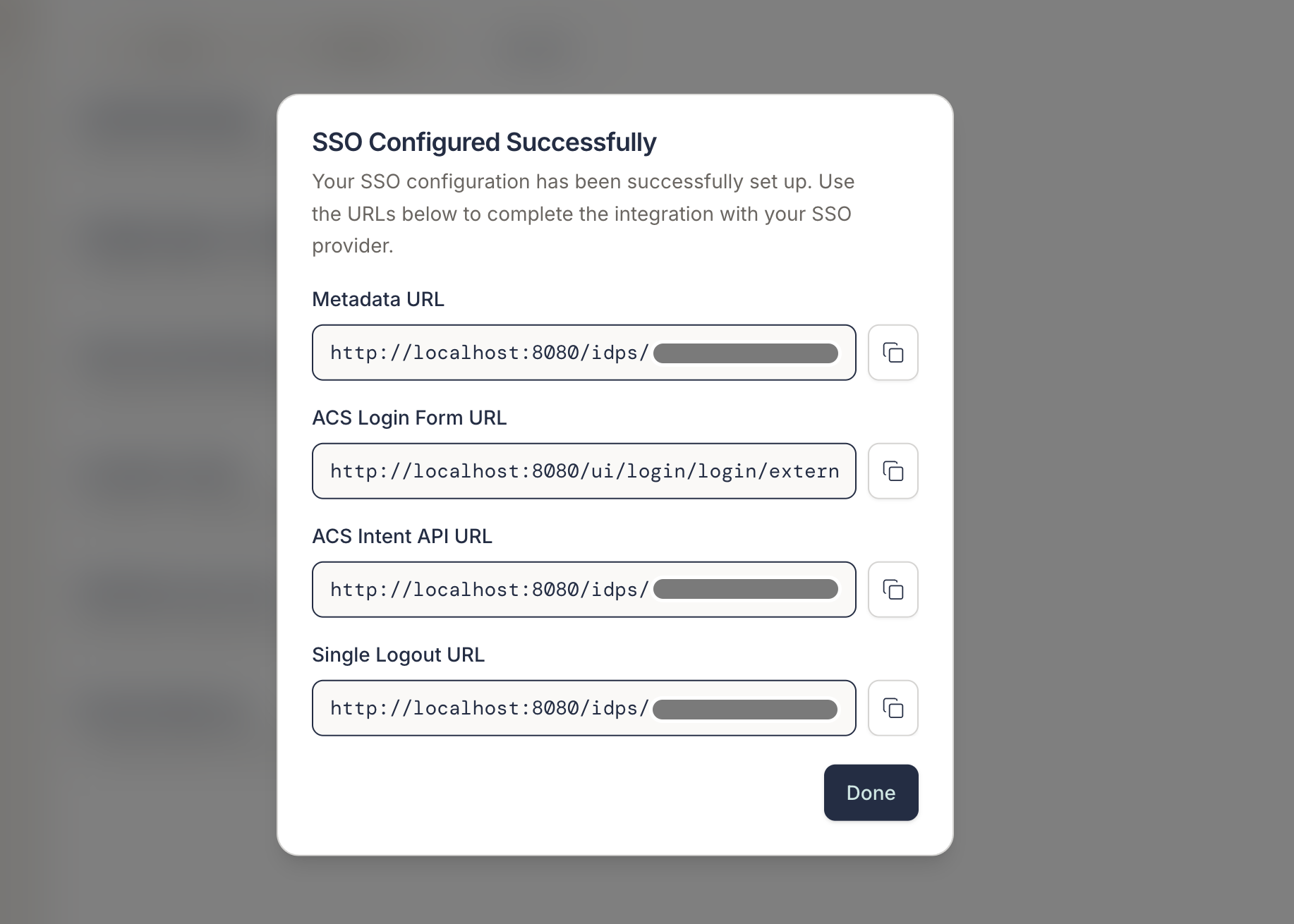 Fill SAML attributes